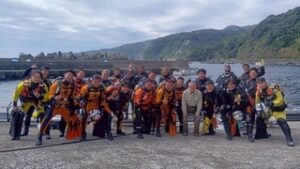 投稿についてもっと詳しく 10/5 ～ 11 救難救難潜水技術研修の教官を務めました